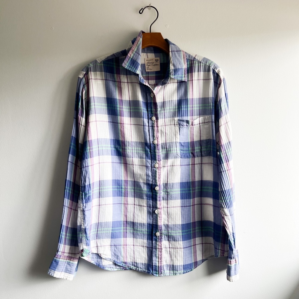 American Eagle Plaid Shirt